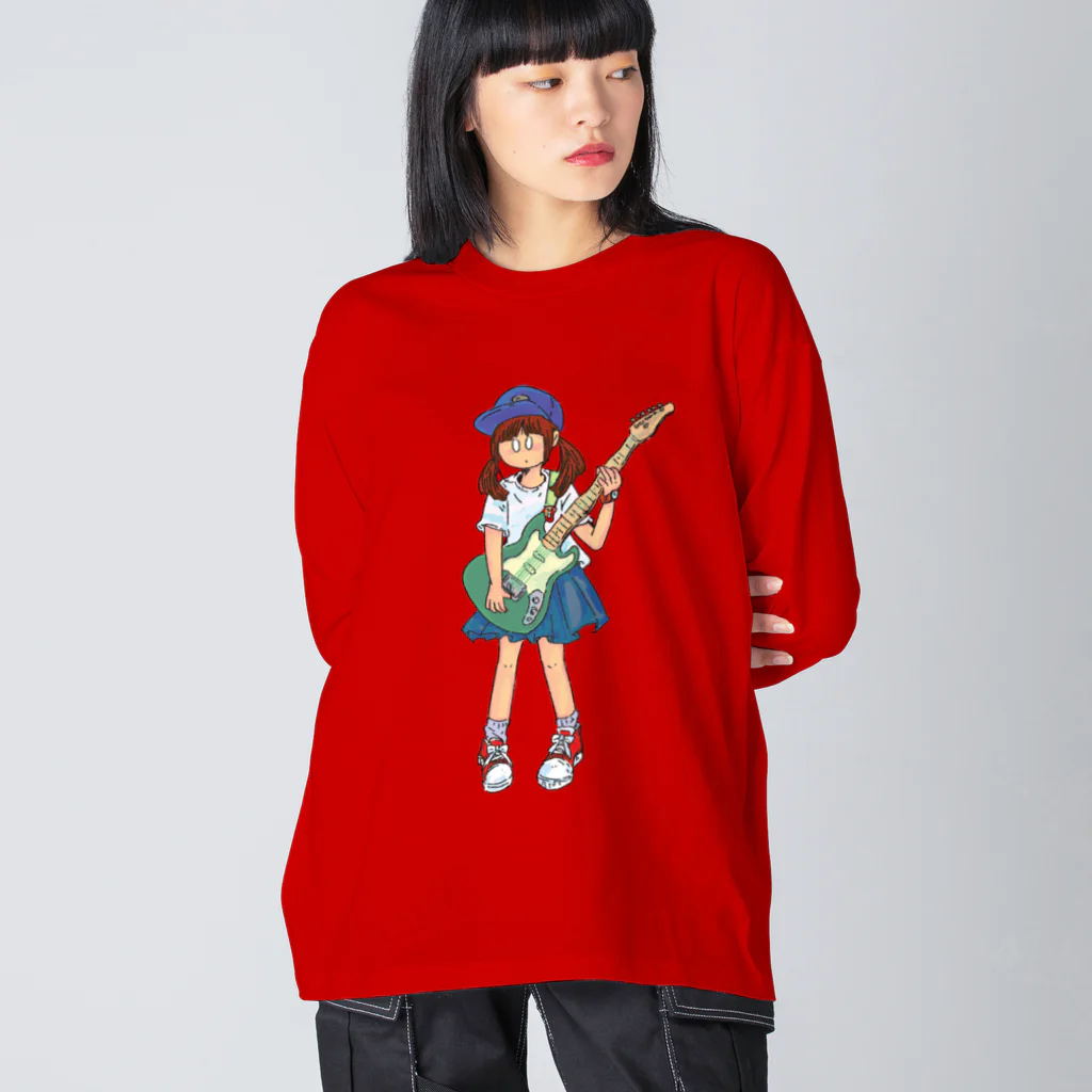 ヨシサコツバサのbassist Big Long Sleeve T-Shirt