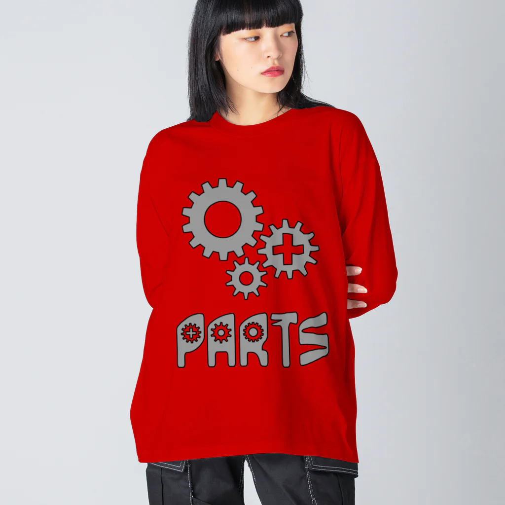 KfamiliaのPARTS Big Long Sleeve T-Shirt