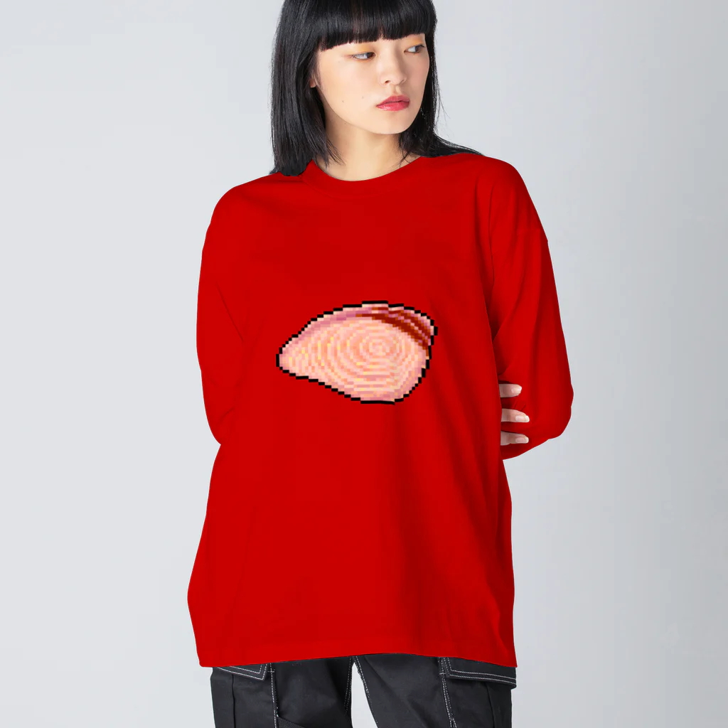 どっと屋のさかなのきりみ Big Long Sleeve T-Shirt