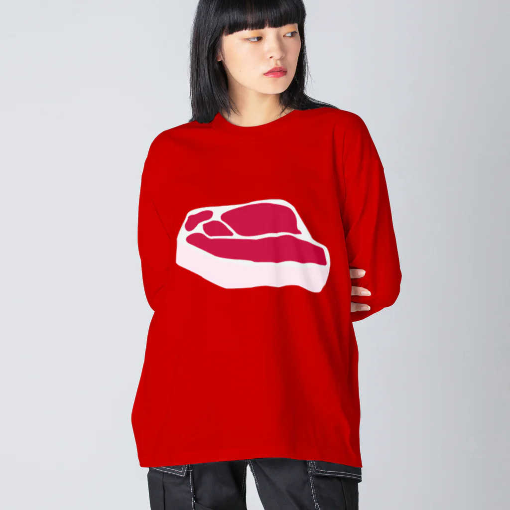 佐藤 明@イラストの生肉 Big Long Sleeve T-Shirt