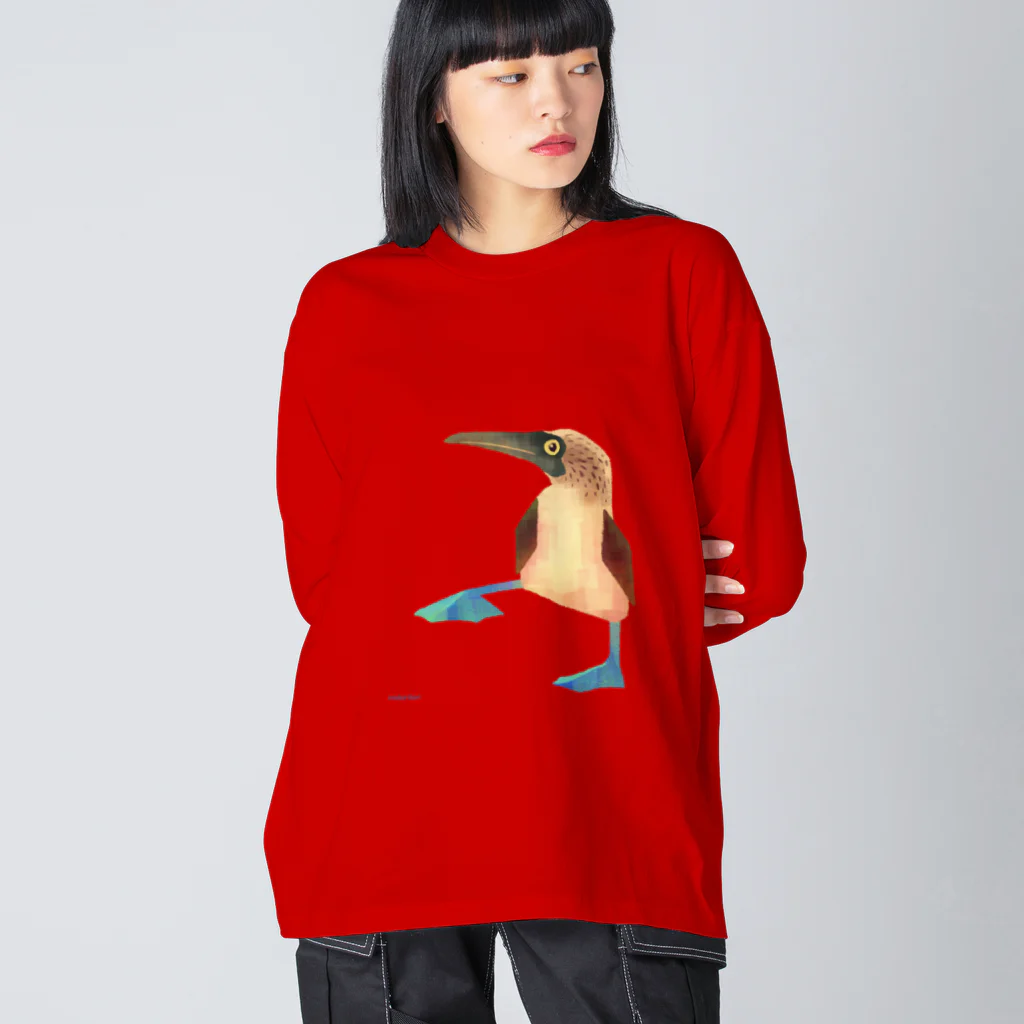 彩り亭のアオアシカツオドリさん  Big Long Sleeve T-Shirt