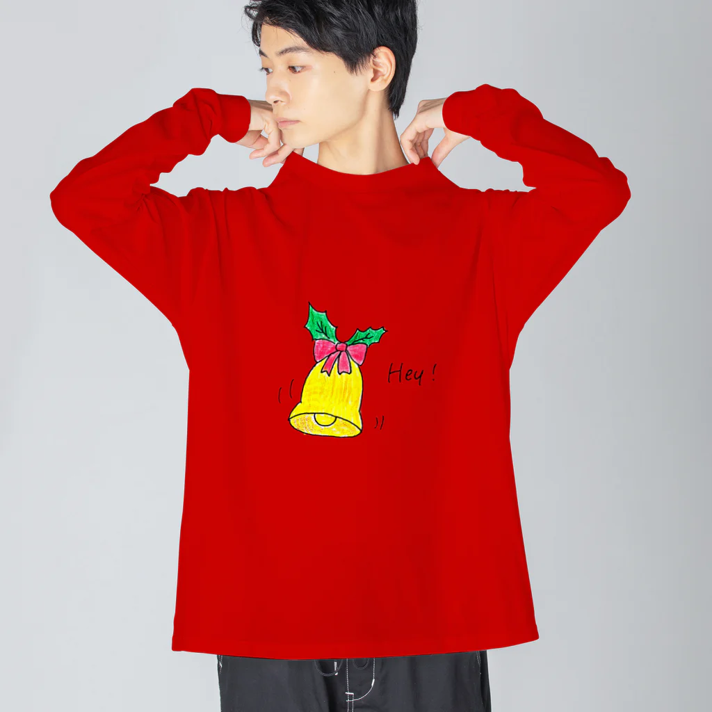 feee.co/フィー子(マーメイド)のジングルベル Big Long Sleeve T-Shirt