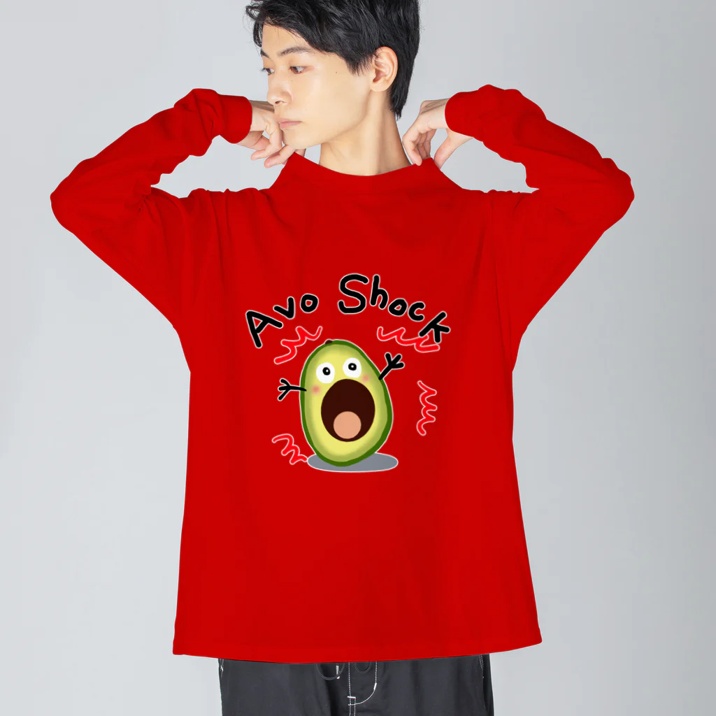 MZグラフィックスのAvo Shock! ビッグシルエットロングスリーブTシャツ