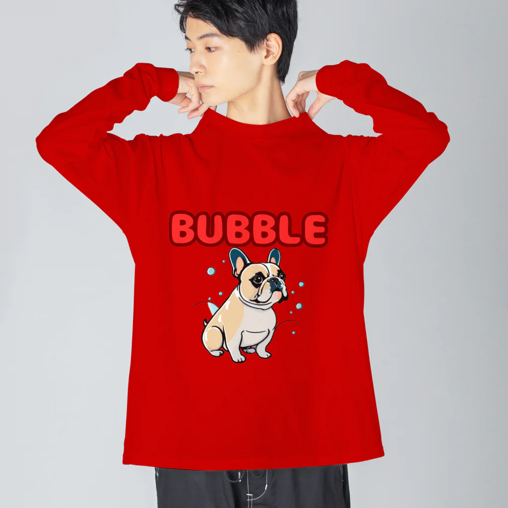 zakkii7の🐾✨【バブル君オリジナルグッズ】✨🐾 Big Long Sleeve T-Shirt