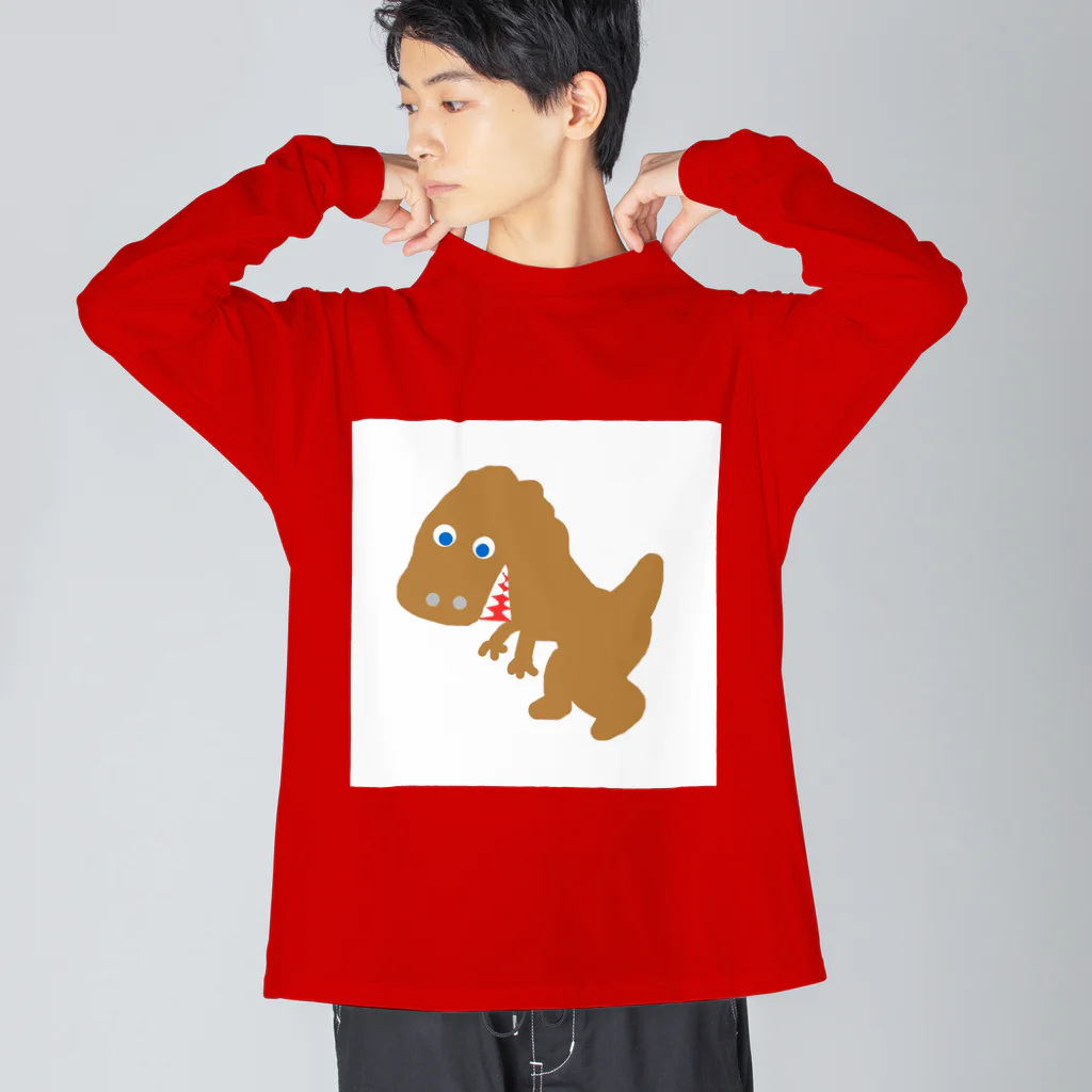 どうぶつ屋のティラノ Big Long Sleeve T-Shirt