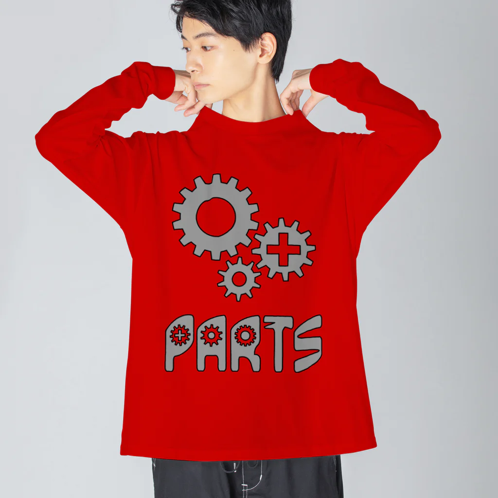 KfamiliaのPARTS ビッグシルエットロングスリーブTシャツ