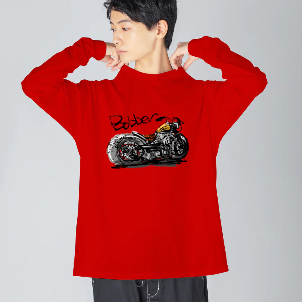 スタジオばんやのBobber  Big Long Sleeve T-Shirt