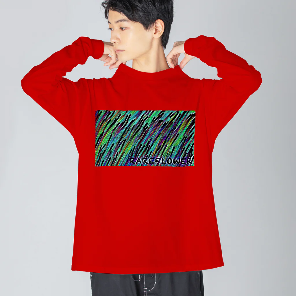 MiYuuのrareflower Big Long Sleeve T-Shirt