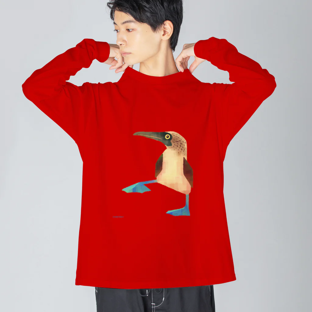 彩り亭のアオアシカツオドリさん  Big Long Sleeve T-Shirt