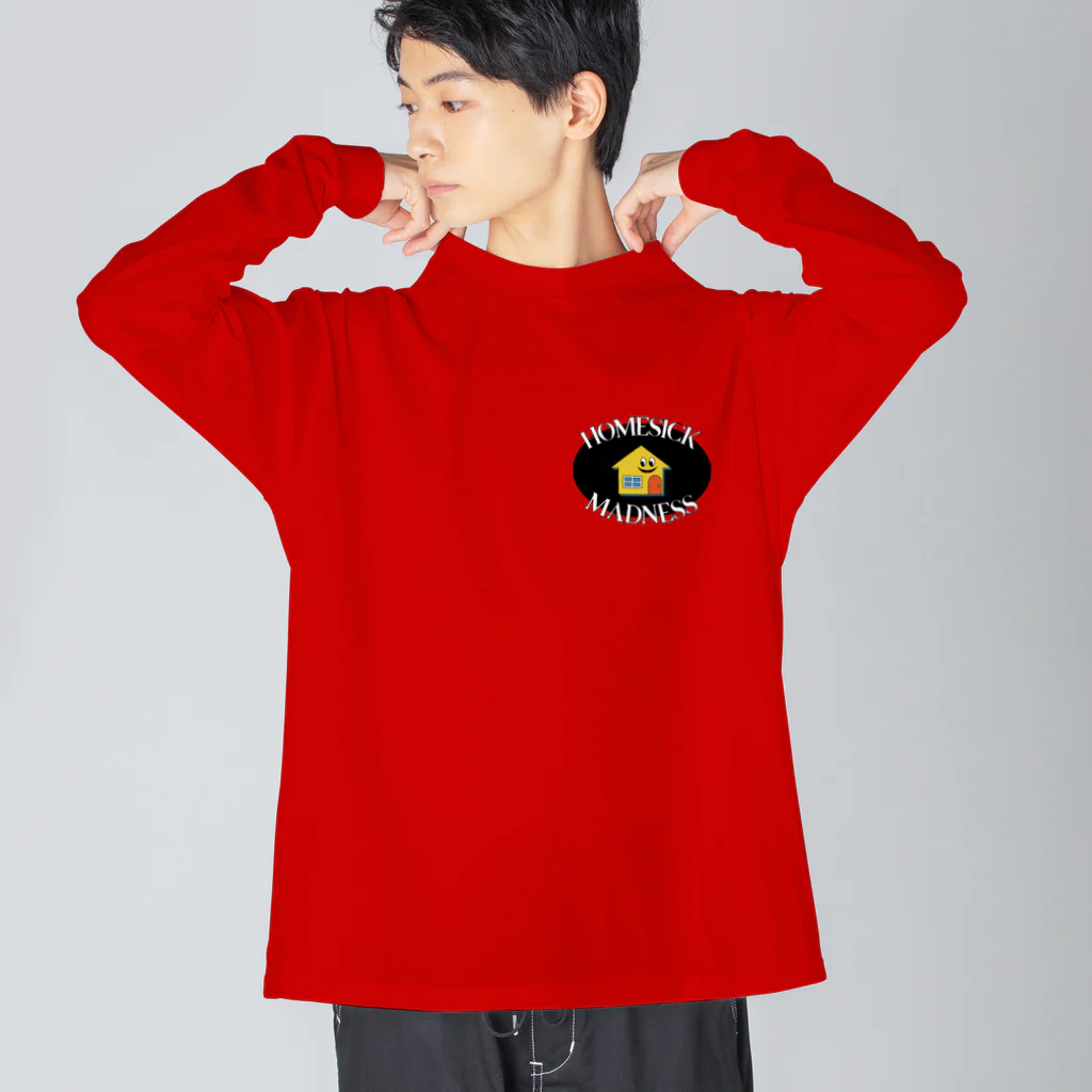 Parallel Imaginary Gift ShopのHOMESICK MADNESS Big Long Sleeve T-Shirt