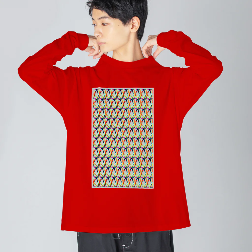 やのショップのcrossing Big Long Sleeve T-Shirt