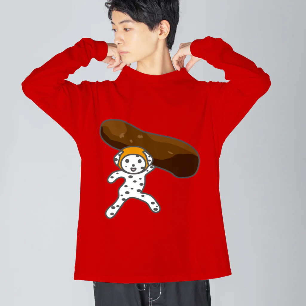 ヨープキャンが気になったのかりんとういぬ Big Long Sleeve T-Shirt