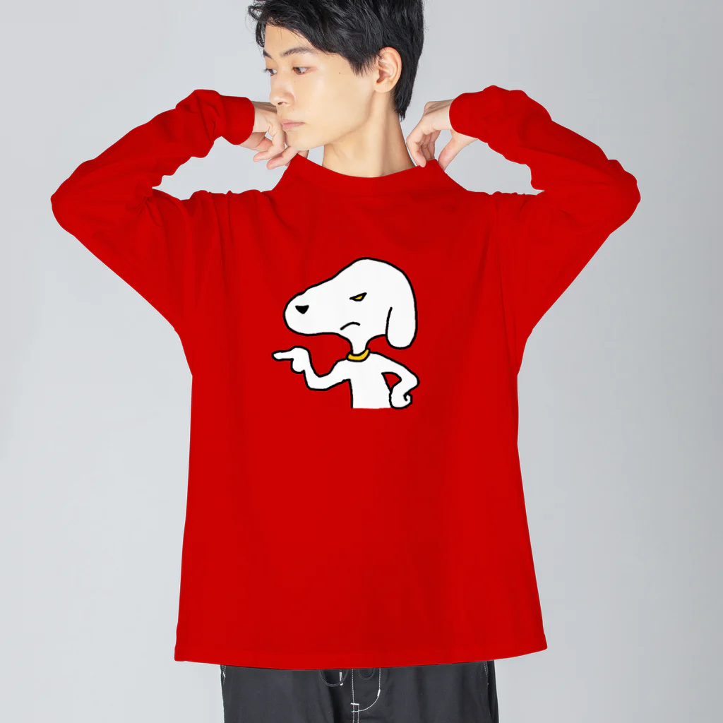 ﾍﾞﾀのわるいイヌ Big Long Sleeve T-Shirt