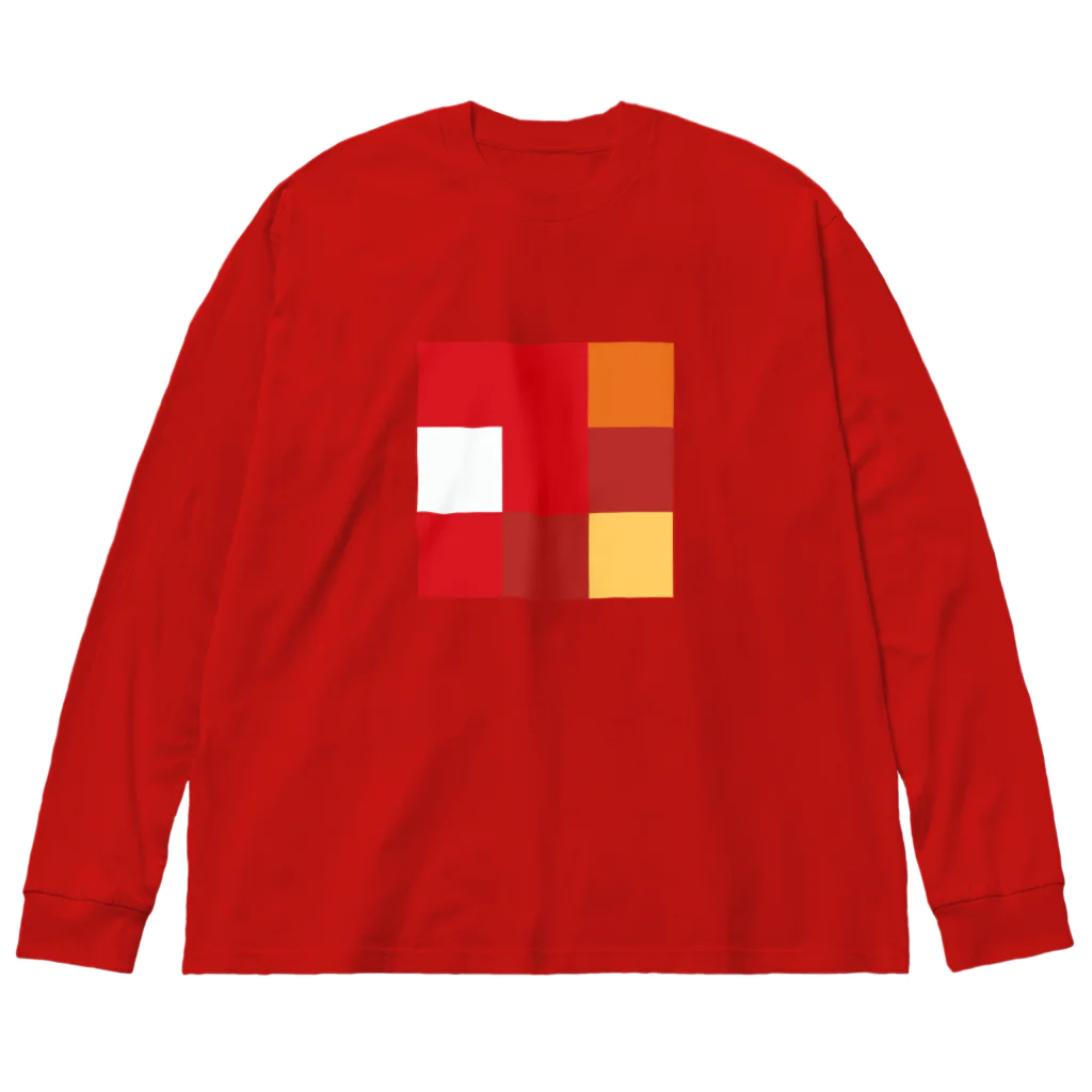 3×3 のドット絵のアンリマティス - 3×3 のドット絵 Big Long Sleeve T-Shirt