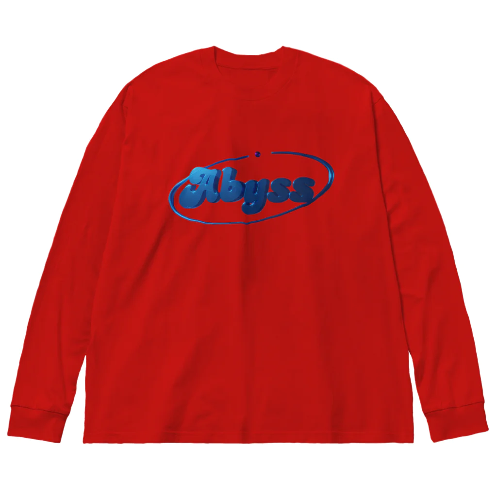 天邪鬼博物館　グッズ販売のAbyss logo Big Long Sleeve T-Shirt