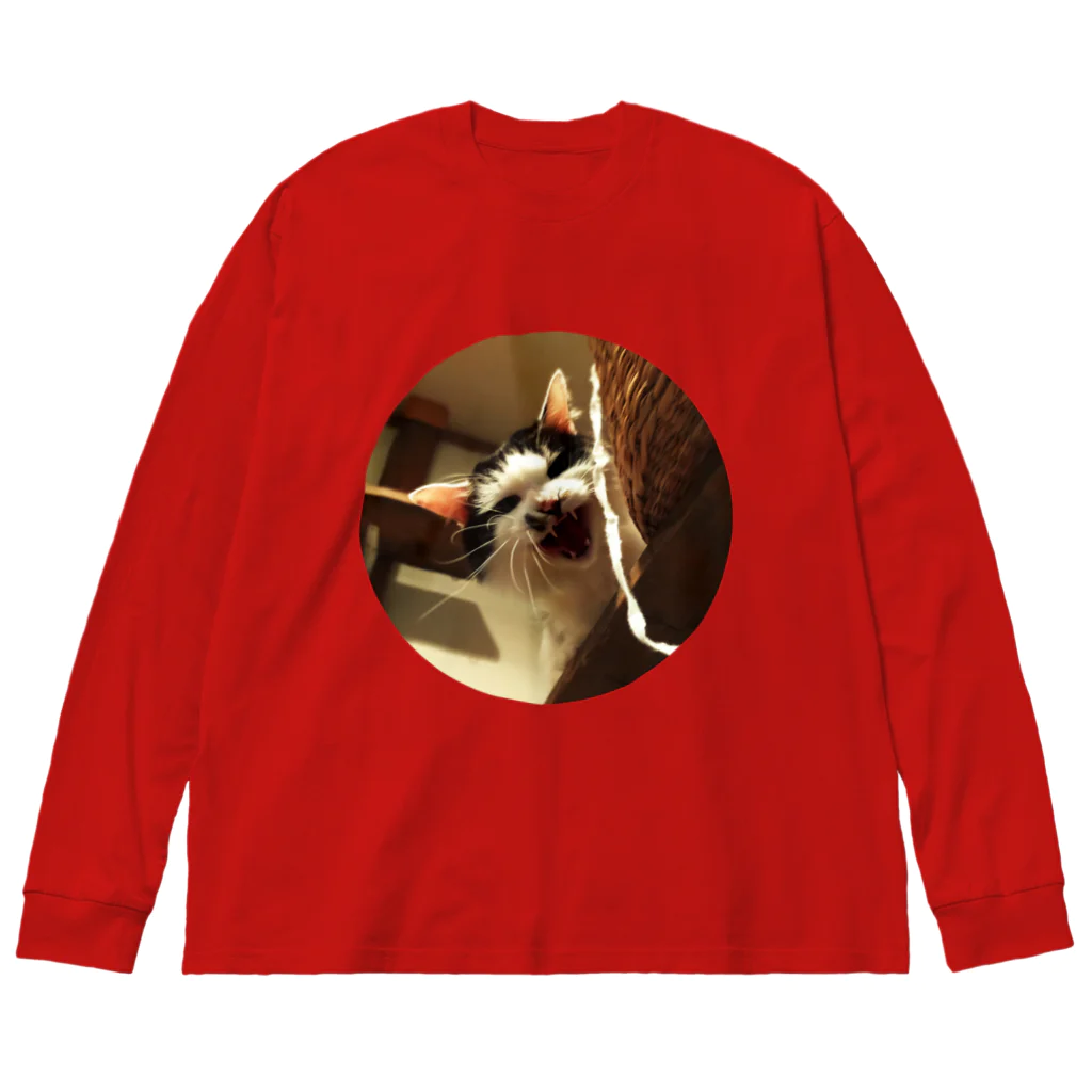 jenjenの強面のねこ　チビゴン　その1 Big Long Sleeve T-Shirt