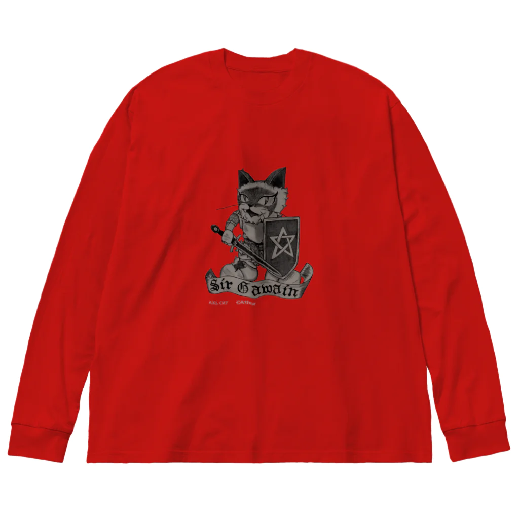 AXL CATのガウェイン (AXL CAT) Big Long Sleeve T-Shirt
