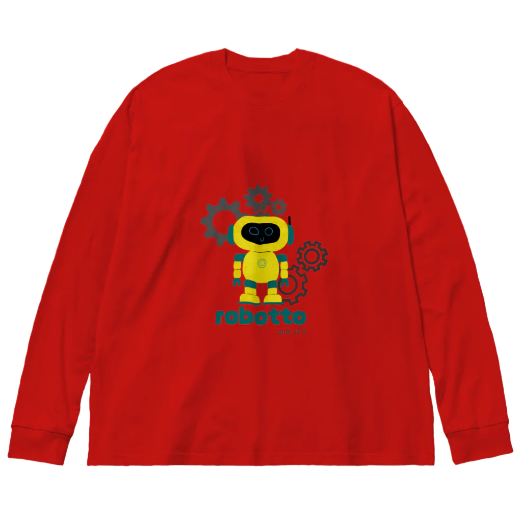 cocolifeのロボット Big Long Sleeve T-Shirt