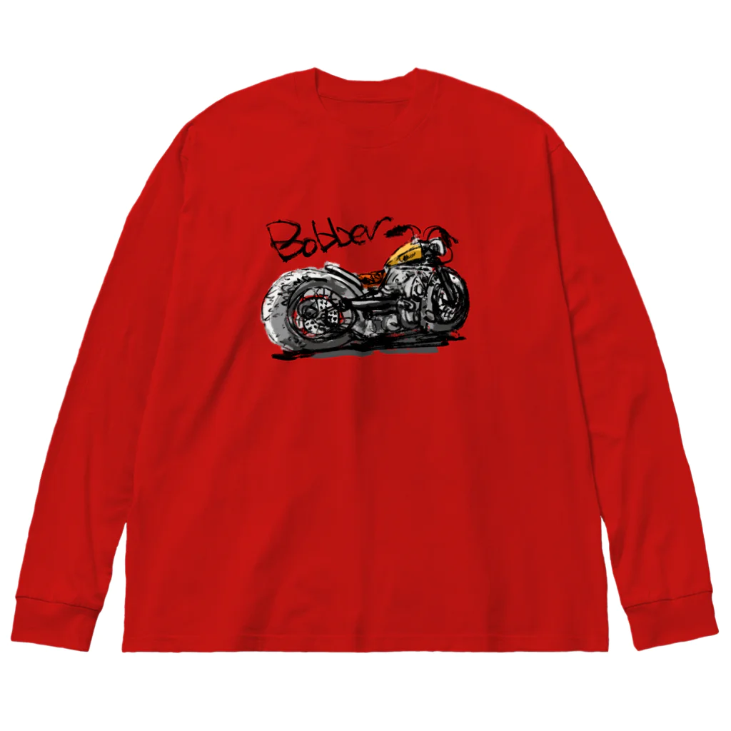 スタジオばんやのBobber  Big Long Sleeve T-Shirt