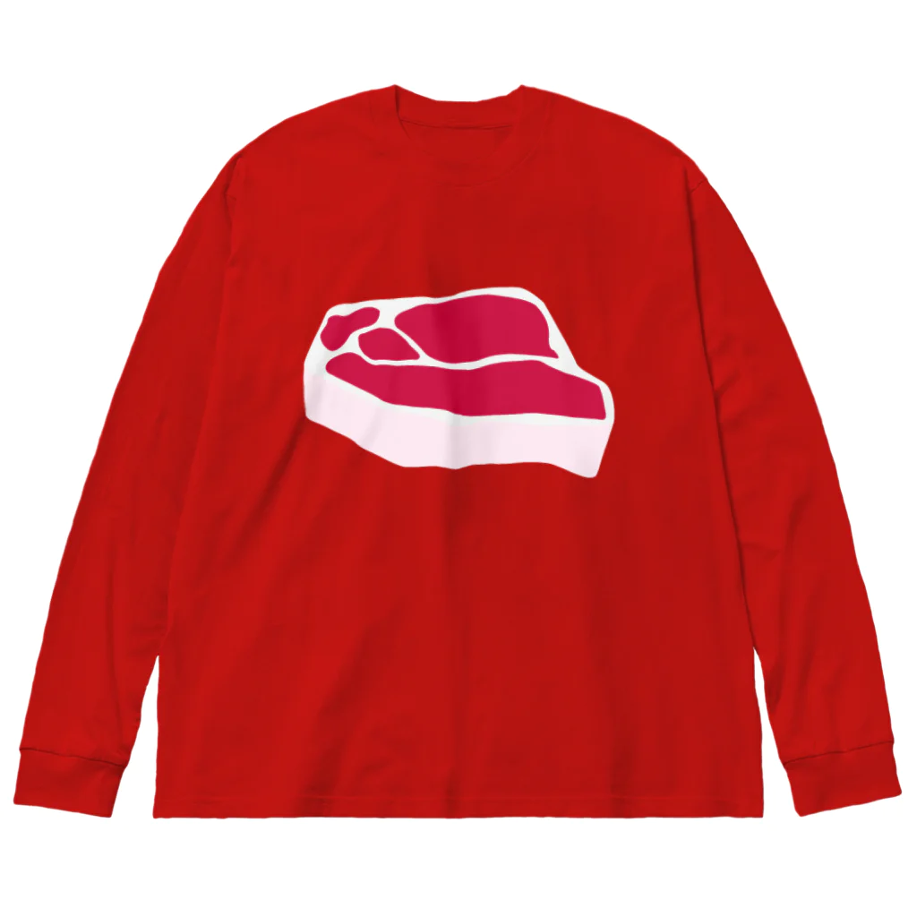 佐藤 明@イラストの生肉 Big Long Sleeve T-Shirt