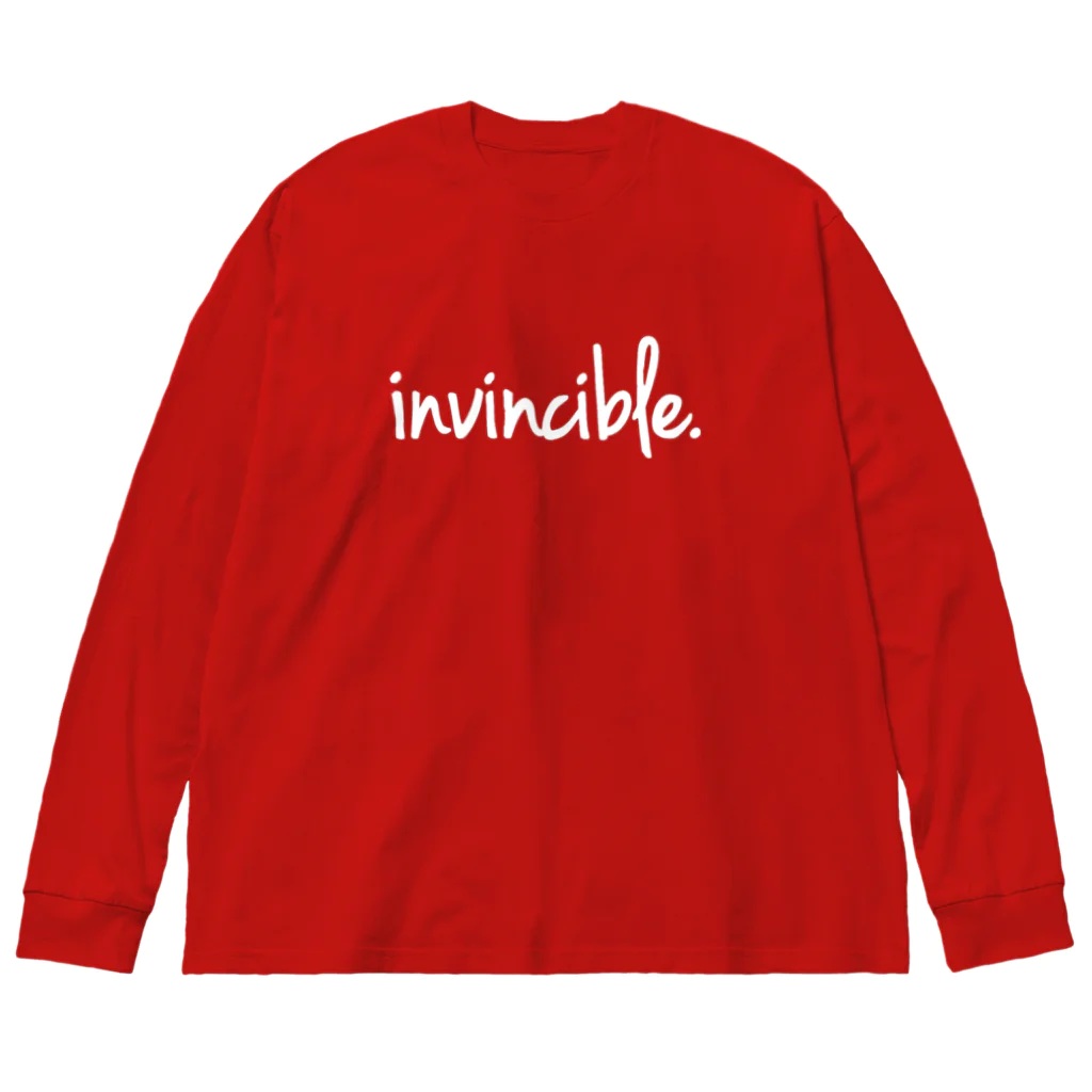 oka__のinvincible ビッグシルエットロングスリーブTシャツ