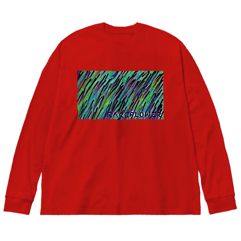 MiYuuのrareflower Big Long Sleeve T-Shirt