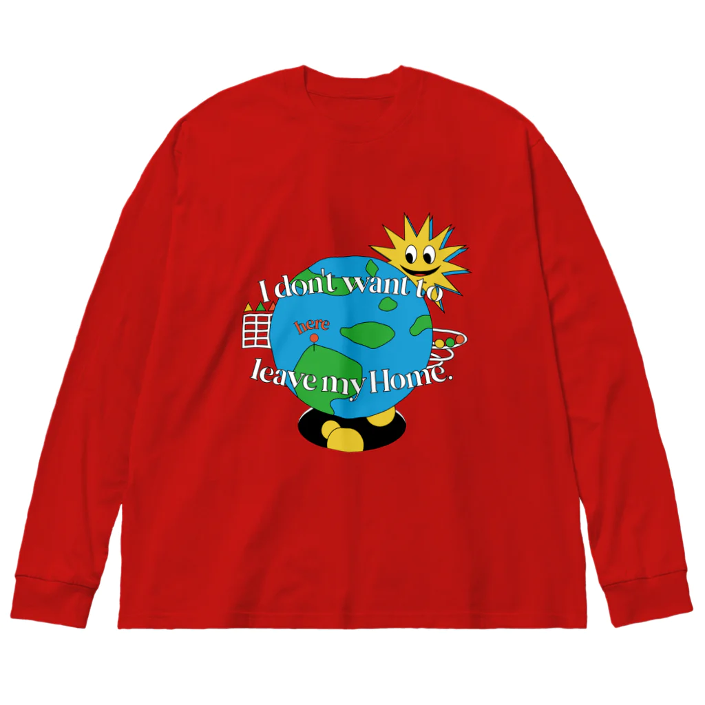 Parallel Imaginary Gift ShopのHOMESICK MADNESS Big Long Sleeve T-Shirt