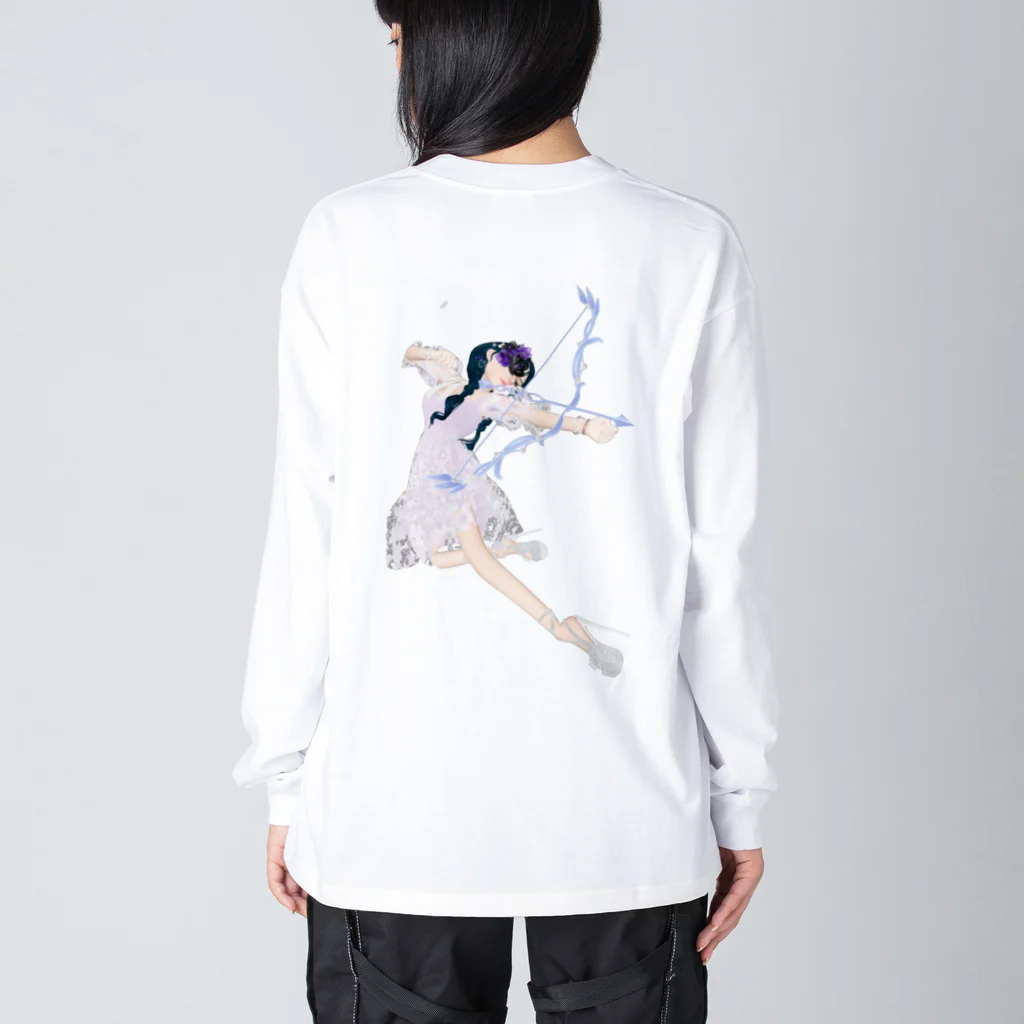 【ホラー専門店】ジルショップの無邪気な妖精ガール Big Long Sleeve T-Shirt