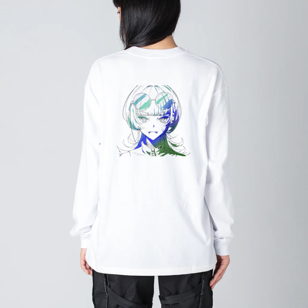 水野みずのの水野みずのグッズ Big Long Sleeve T-Shirt