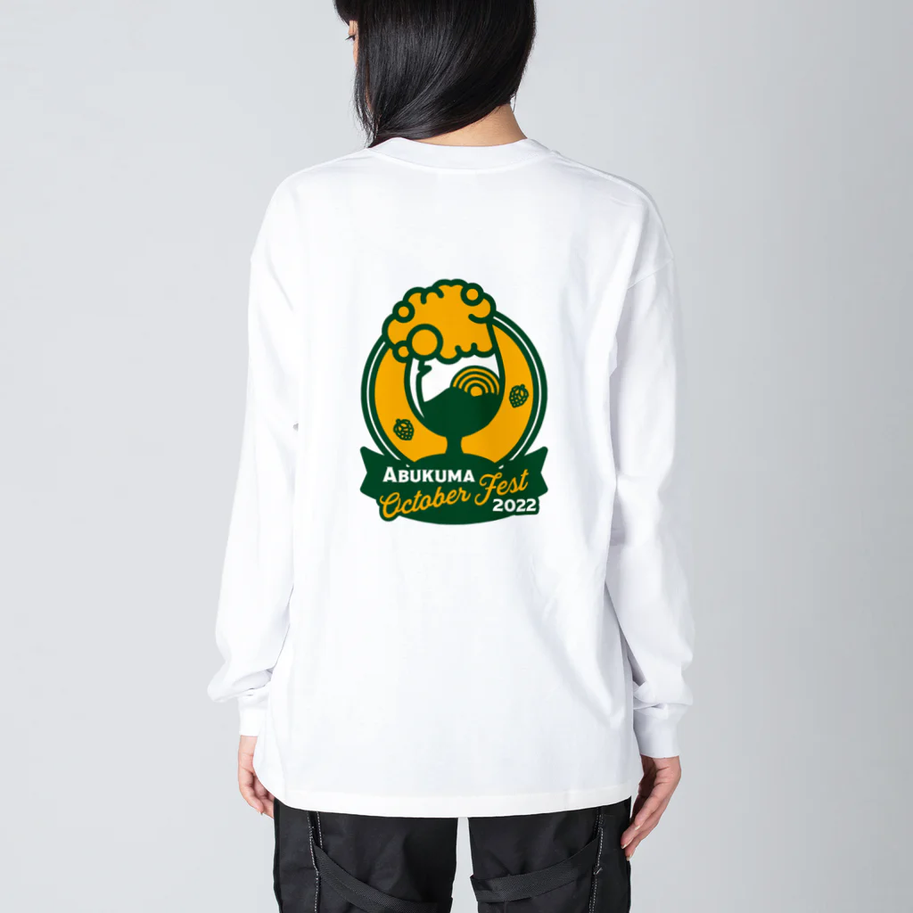 あぶくまオクトーバーフェスト Official Goods2022のあぶくまオクトーバーフェストOfficial Goods Big Long Sleeve T-Shirt