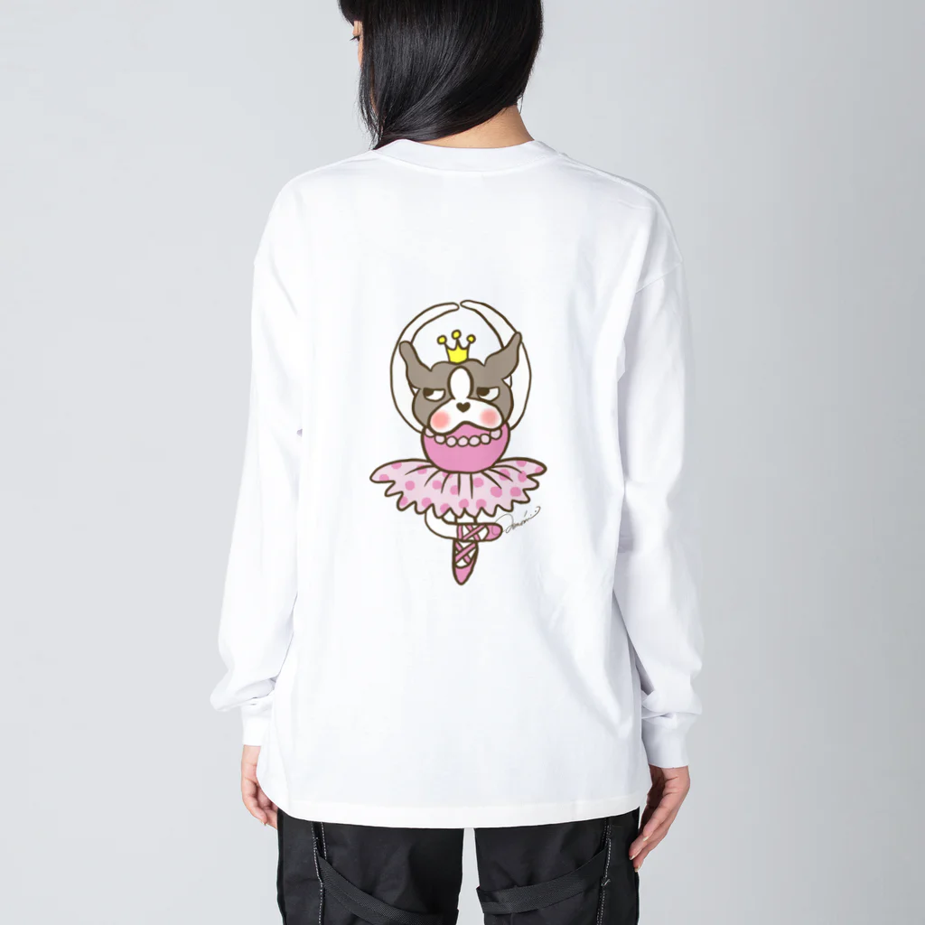 GORGO♡のゴルゴ♡バレリーナ Big Long Sleeve T-Shirt