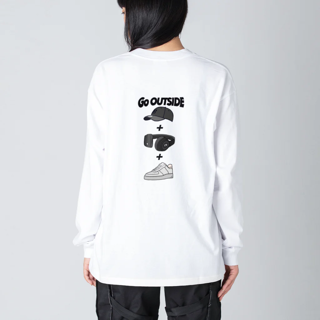 BONDcompanyのGoOutsidE Big Long Sleeve T-Shirt