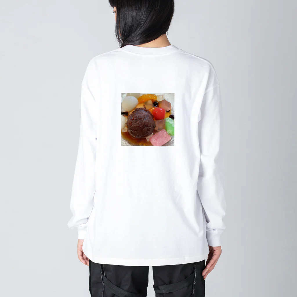 あゆのしおやきの白玉あんみつ Big Long Sleeve T-Shirt