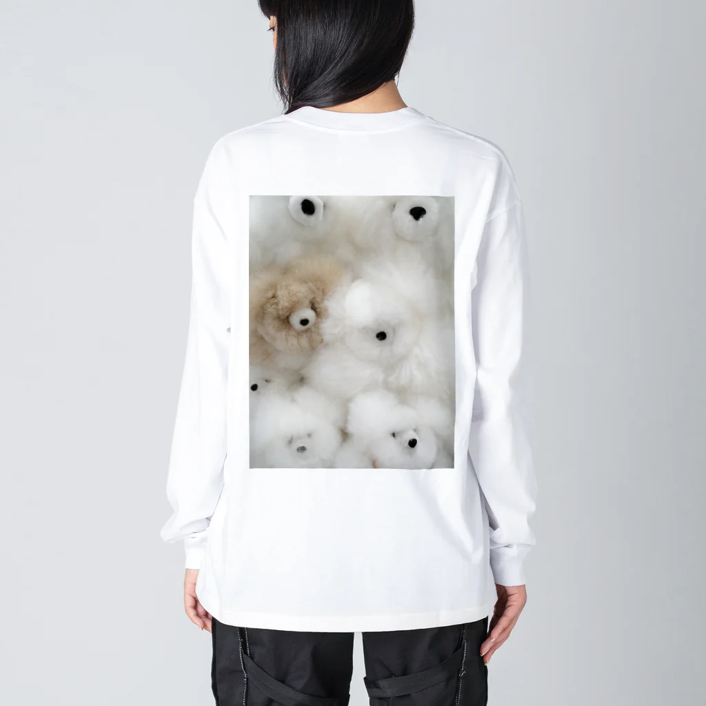 ICEBEAR🐻‍❄️の#ShirokumaCollection_001 루즈핏 롱 슬리브 티셔츠