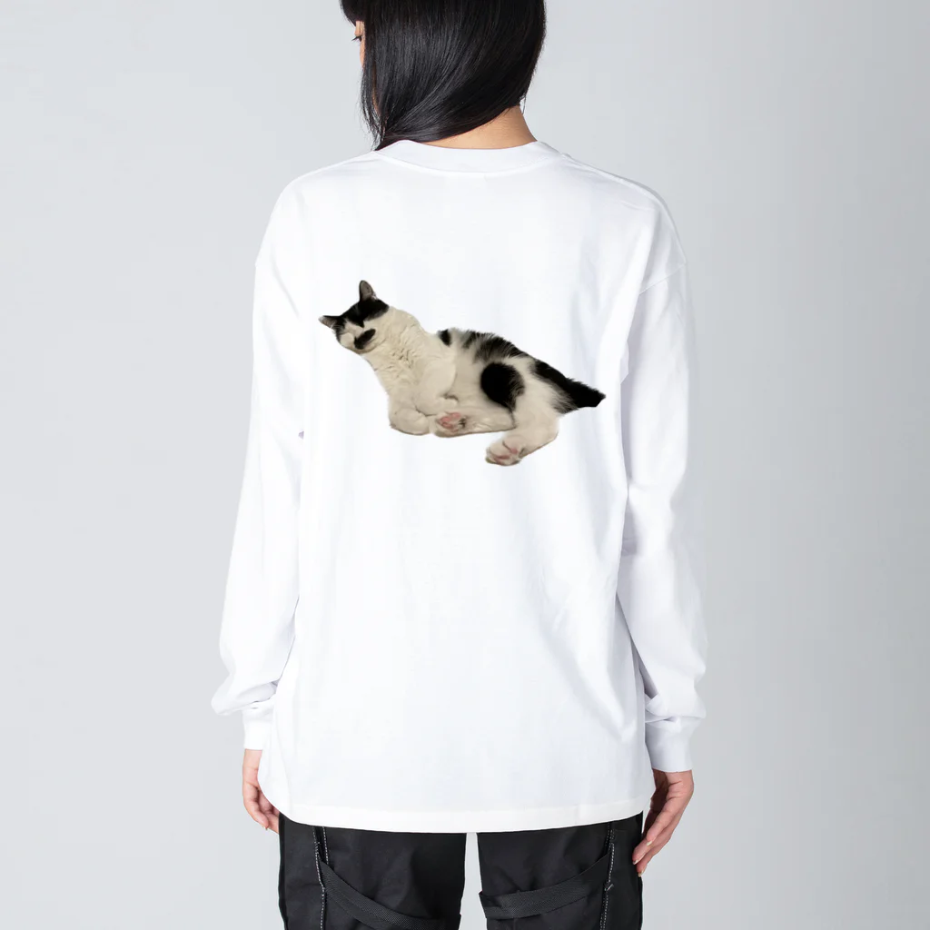 Yumeneko_loveyouの力丸ロングスリーブTシャツ Big Long Sleeve T-Shirt