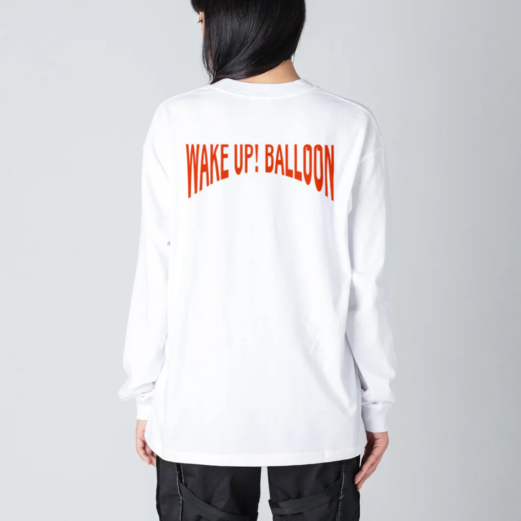 WakeUp!BalloonのRedBalloon Big Long Sleeve T-Shirt