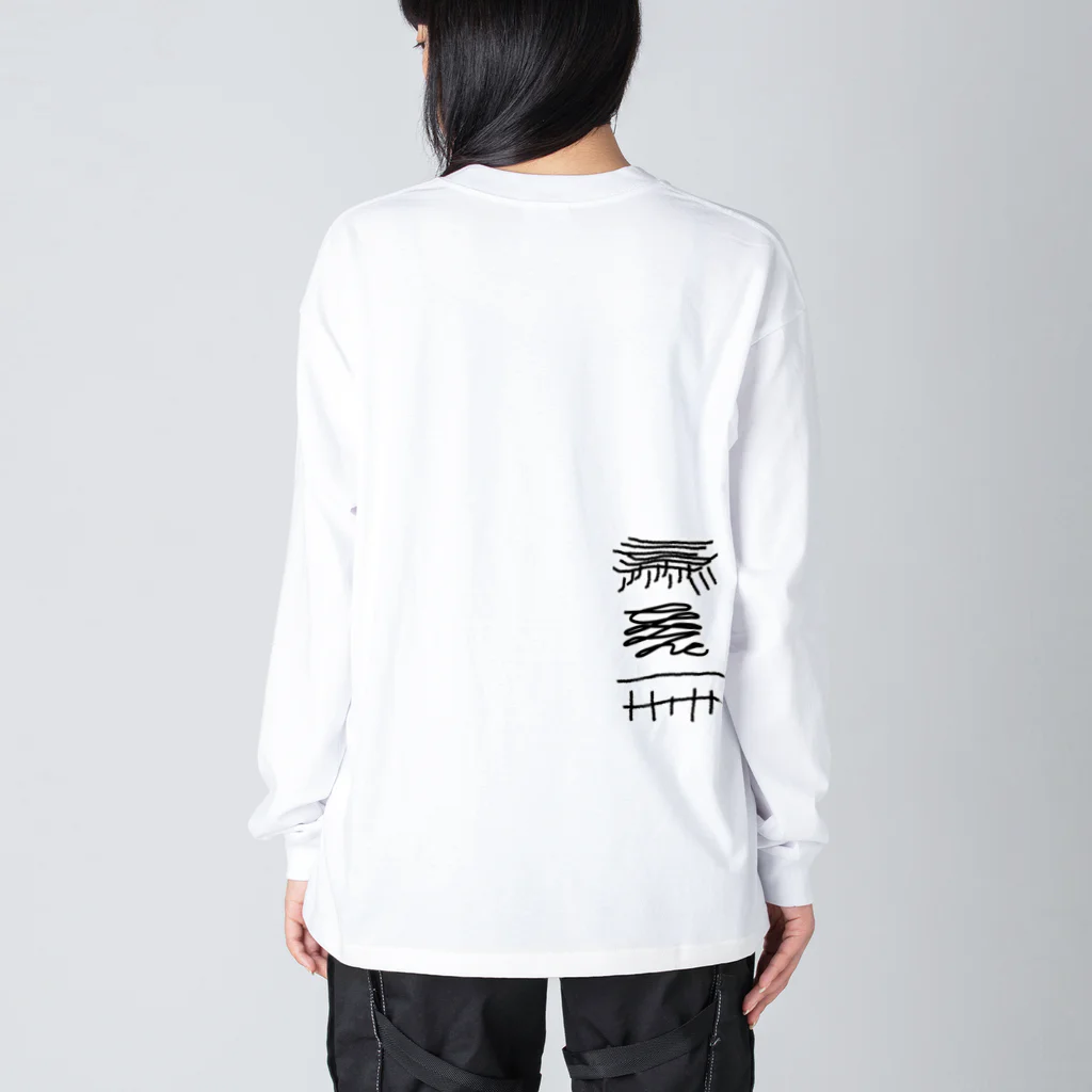 萬屋断片の[F][T]高架好き デザイン④ Big Long Sleeve T-Shirt