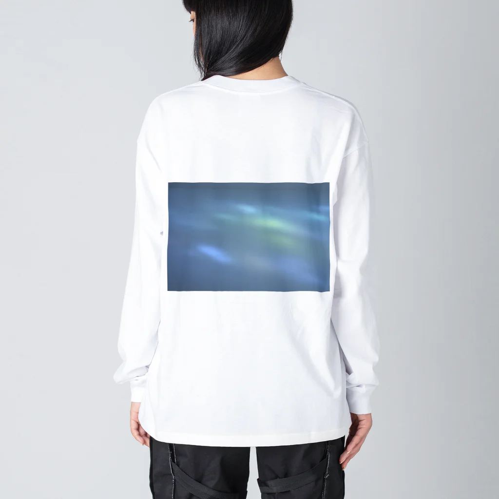 Hitofumi.のdistorted lights ビッグシルエットロングスリーブTシャツ