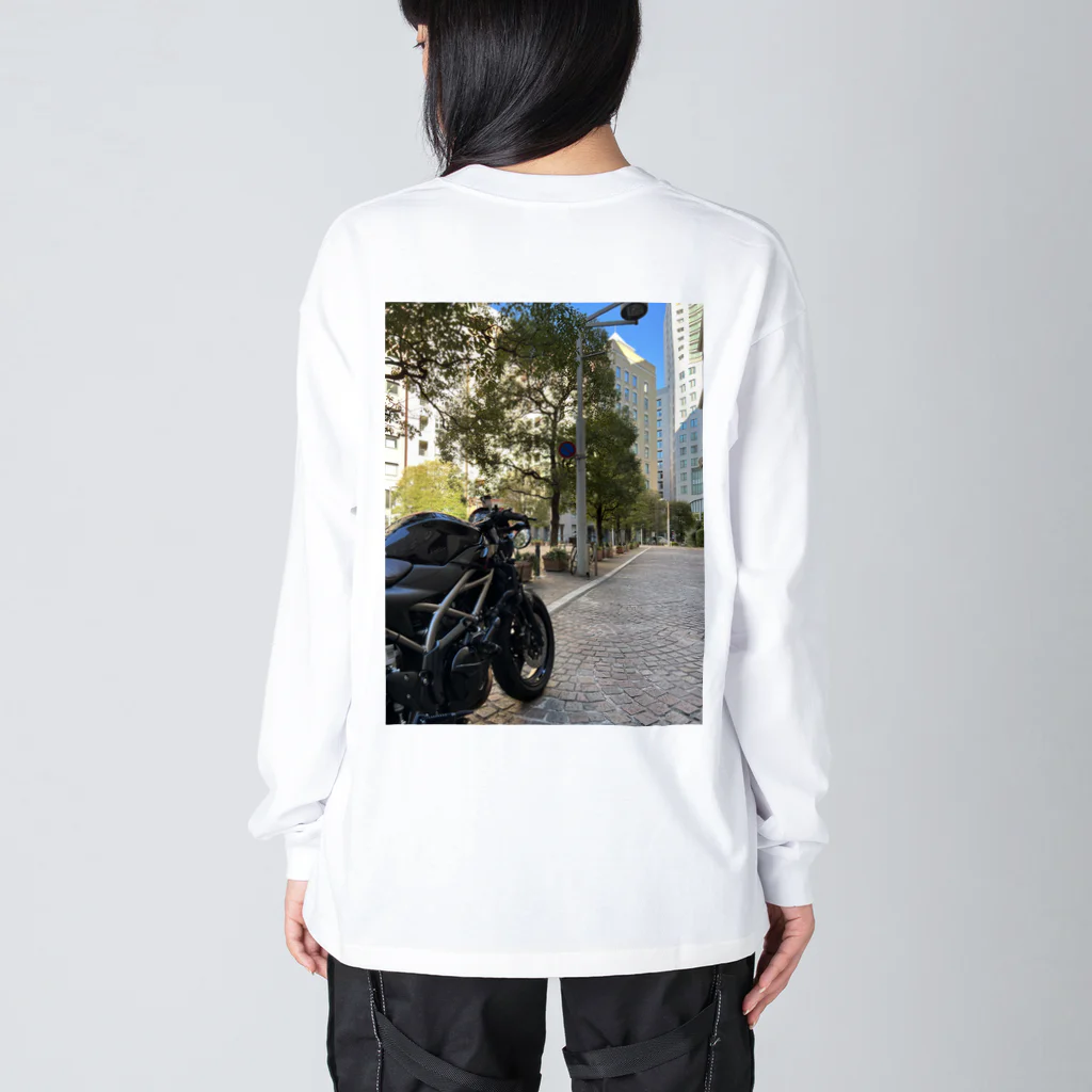 hige_bikeのSV ビッグシルエットロングスリーブTシャツ