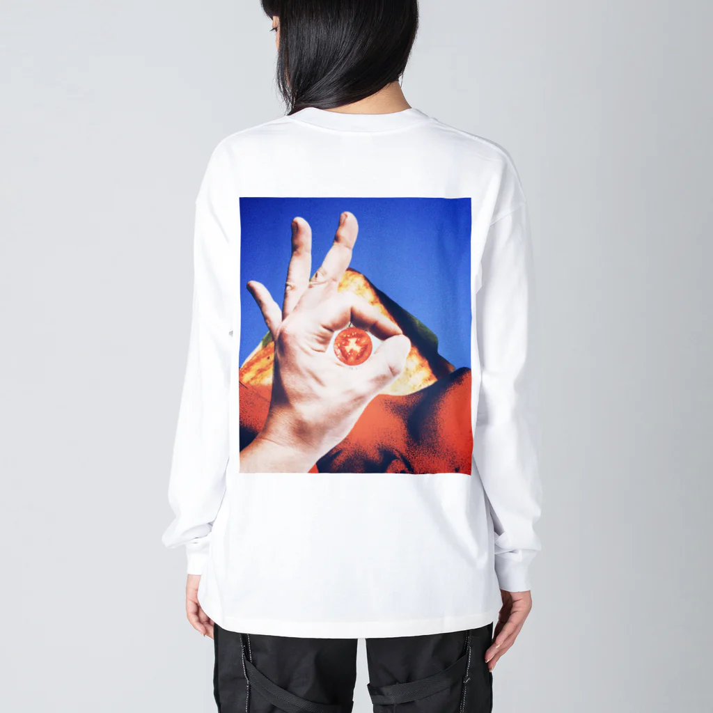 だっくのcollageart storeのα Big Long Sleeve T-Shirt