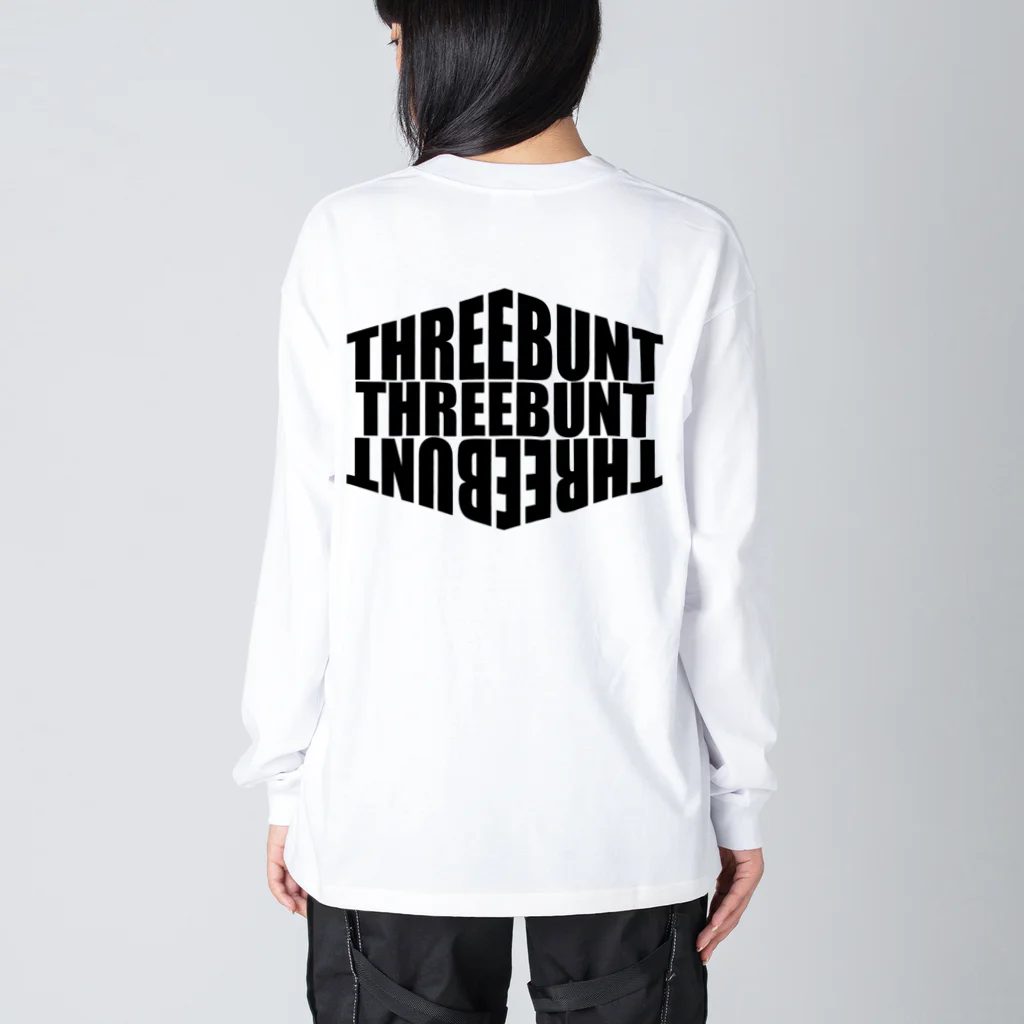 No.1632のTHREE BUNT (スリーバント） Big Long Sleeve T-Shirt