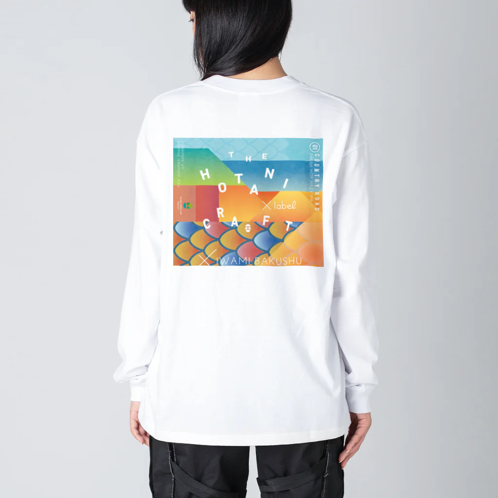 THE HOTANI CRAFTのTHE HOTANI CRAFT X label ビッグシルエットロングスリーブTシャツ