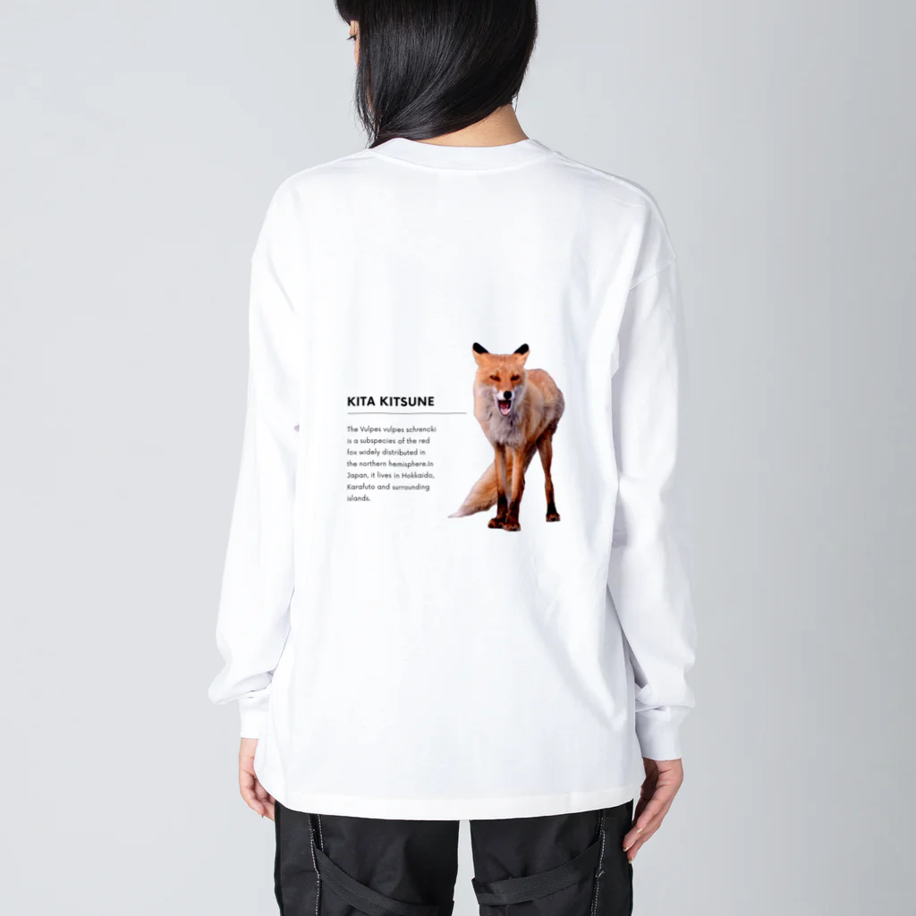 Chino.の北海道へ行こう ～キタキツネ～ Big Long Sleeve T-Shirt