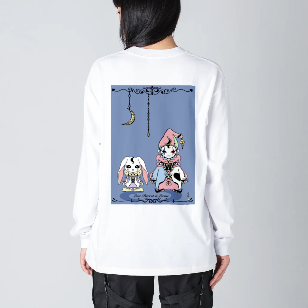 いちたすいちはのリュンヌ・ピエロット&ラルム Big Long Sleeve T-Shirt