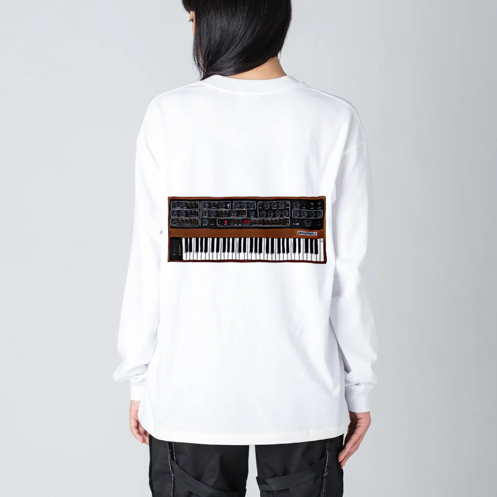 Vintage Synthesizers | aaaaakiiiiiのSequential Circuits Prophet 5 Vintage Synthesizer ビッグシルエットロングスリーブTシャツ