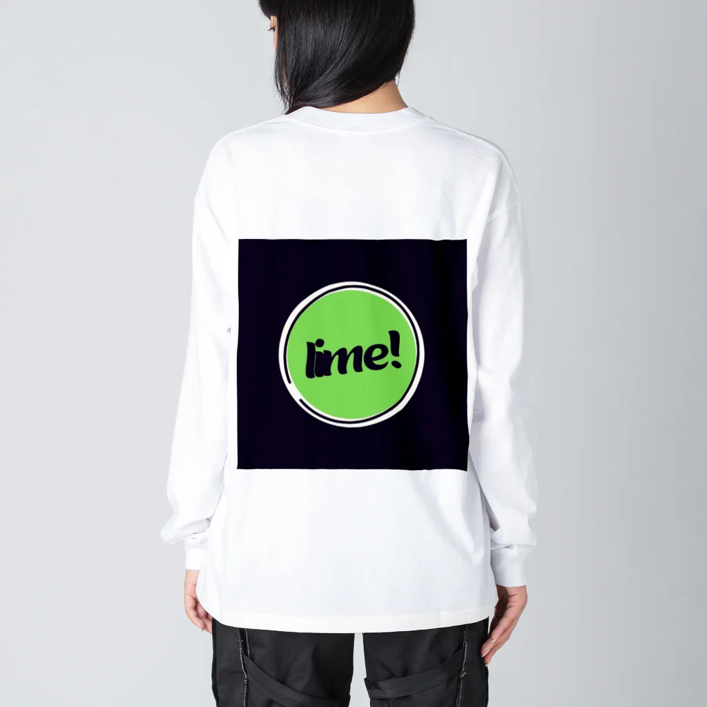 LIMEのlime original ビッグシルエットロングスリーブTシャツ