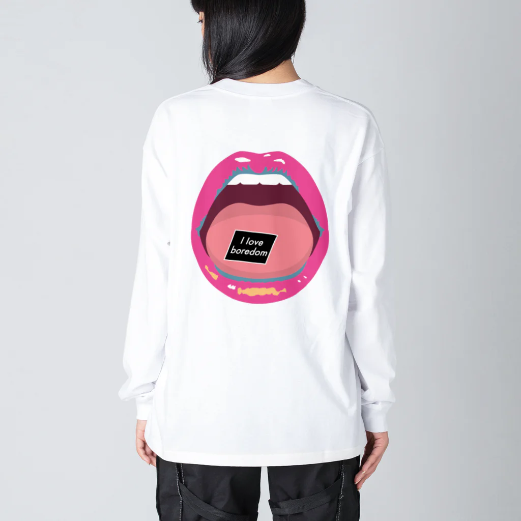 ゴトーアヒルのmouth & paper 退屈が大好きver. Big Long Sleeve T-Shirt