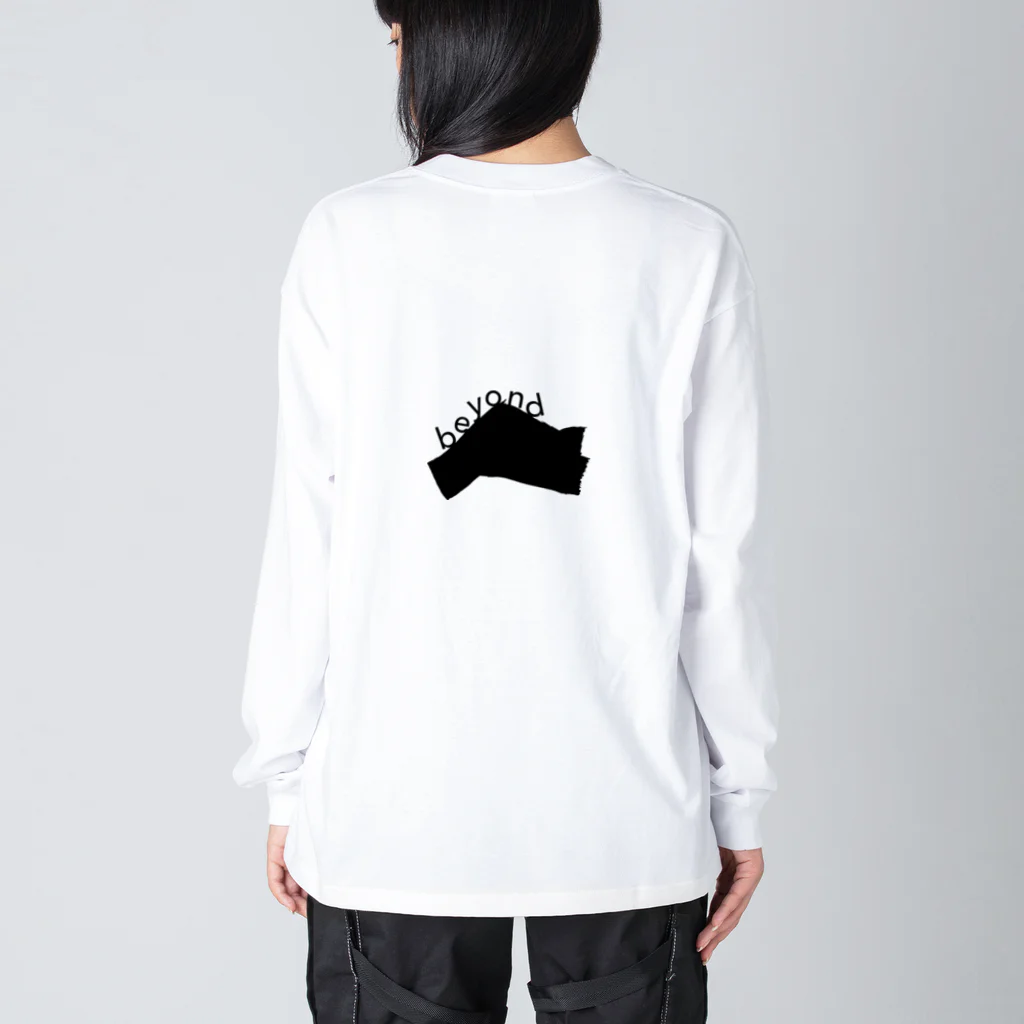 六甲ミーツ･アート芸術散歩2023　beyondのROKKO MEETS ART／タイトルロゴ  Big Long Sleeve T-Shirt