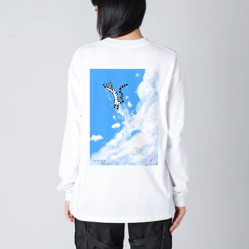 ふにゃ　FUNYAn のふにゃ　FUNYAn ビッグシルエットロングスリーブTシャツ