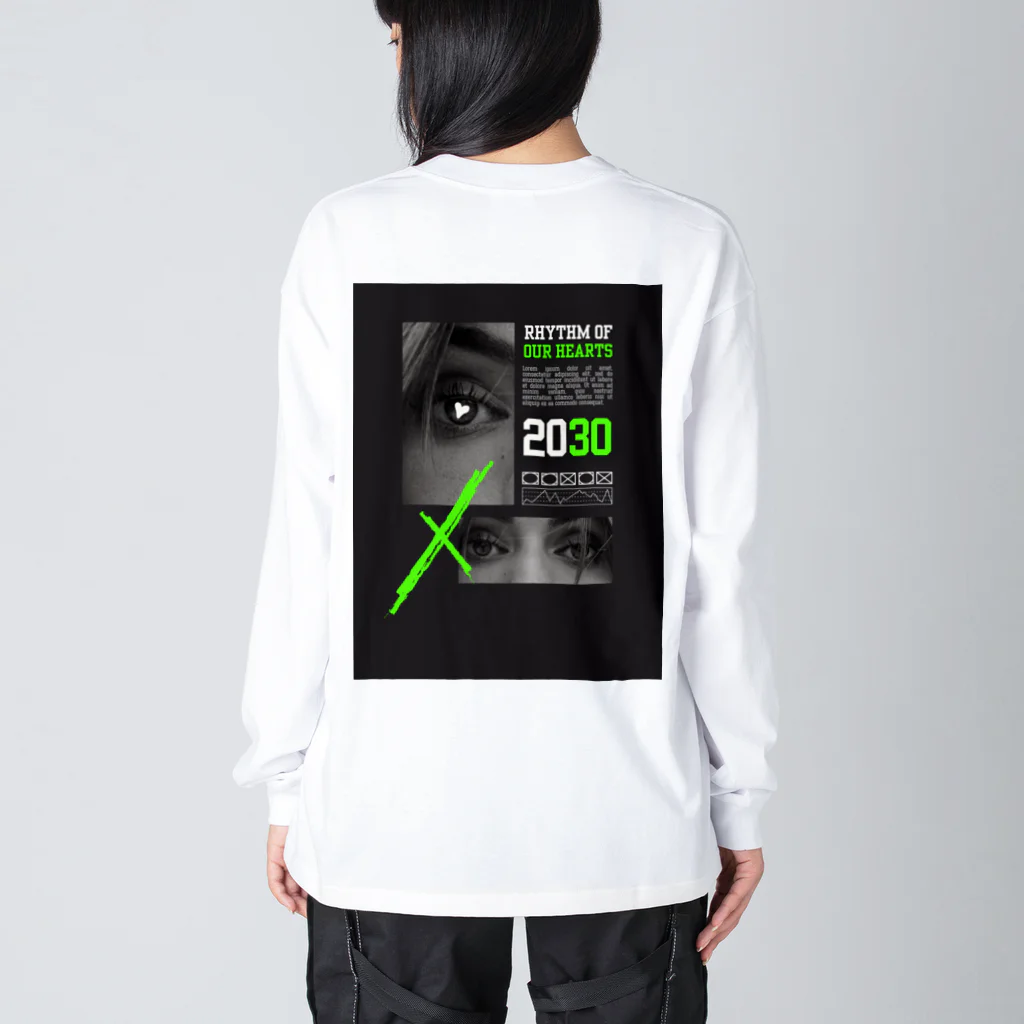 show.のRHYTHM OF 2030 Big Long Sleeve T-Shirt